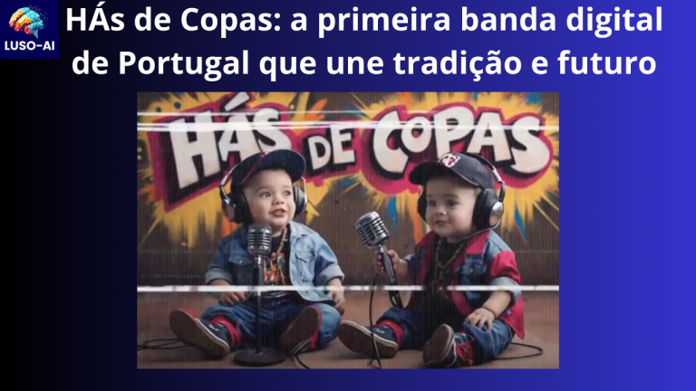HÁs de Copas: a primeira banda digital de Portugal criada com inteligência artificial